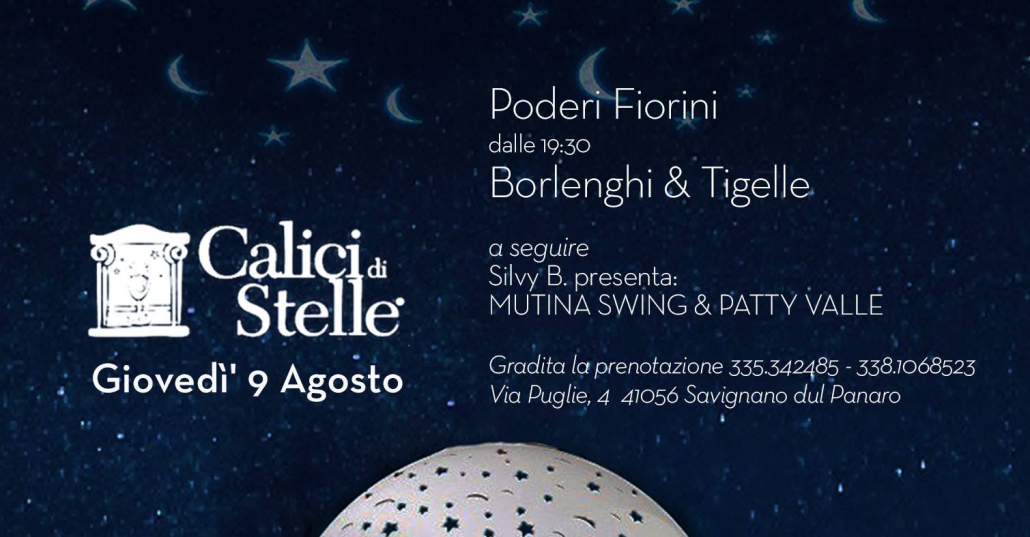 calici di stelle 2018